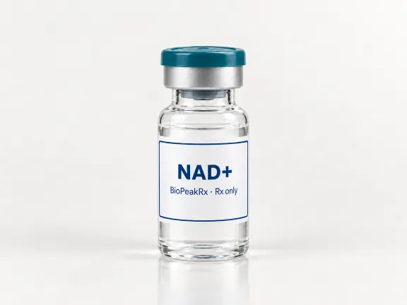 NAD+ vial — BioPeakRx, prescription only
