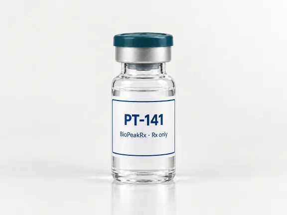 PT-141 vial — BioPeakRx, prescription only